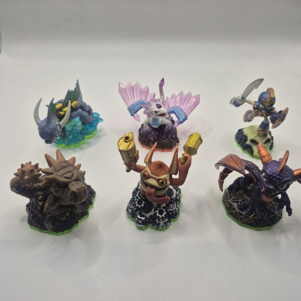 Skylanders Spyro's Adventure & Giants Figure Lot - Set of 6